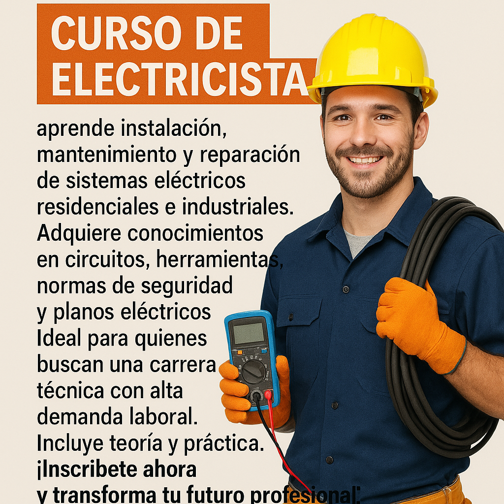 CURSO DE ELECTRICISTA.