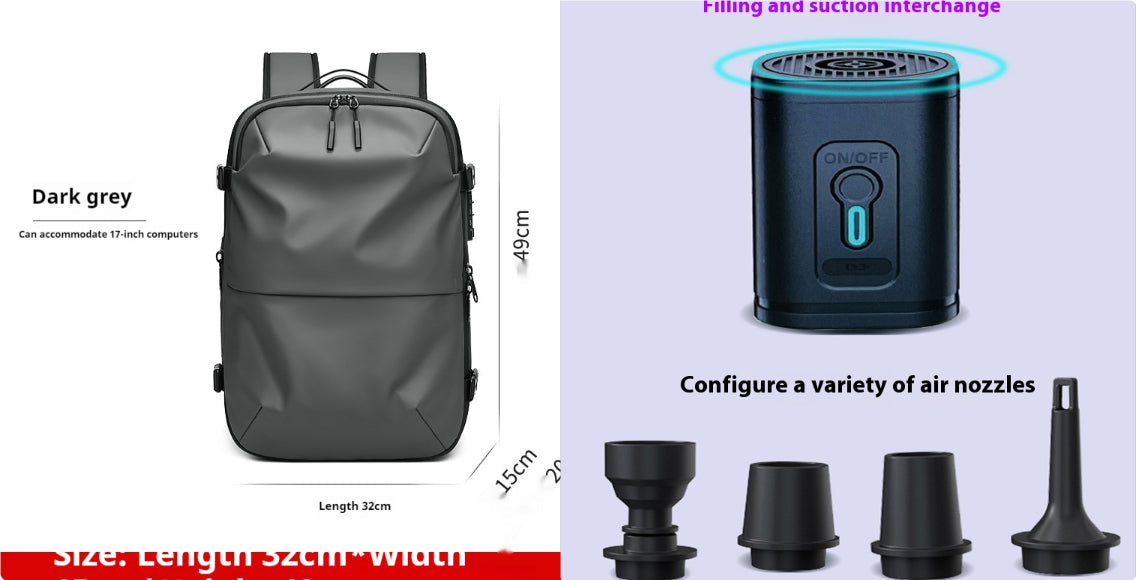 Vacuum Compression Bag Wireless Charging Electric Suction