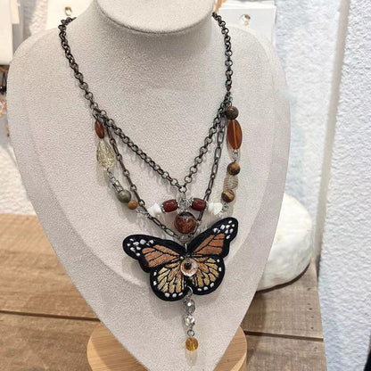 Woven Colorful Ropes Fashionable All-match Necklace