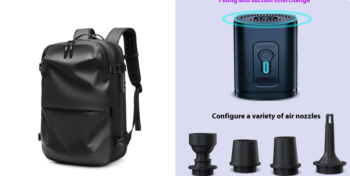 Vacuum Compression Bag Wireless Charging Electric Suction
