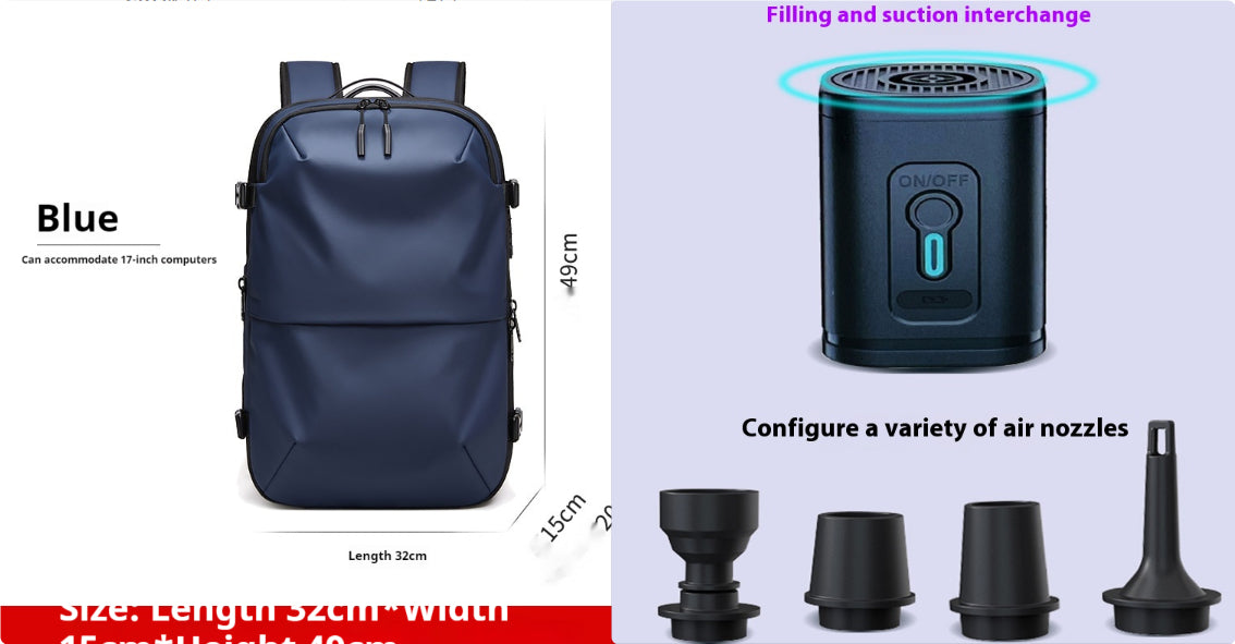 Vacuum Compression Bag Wireless Charging Electric Suction
