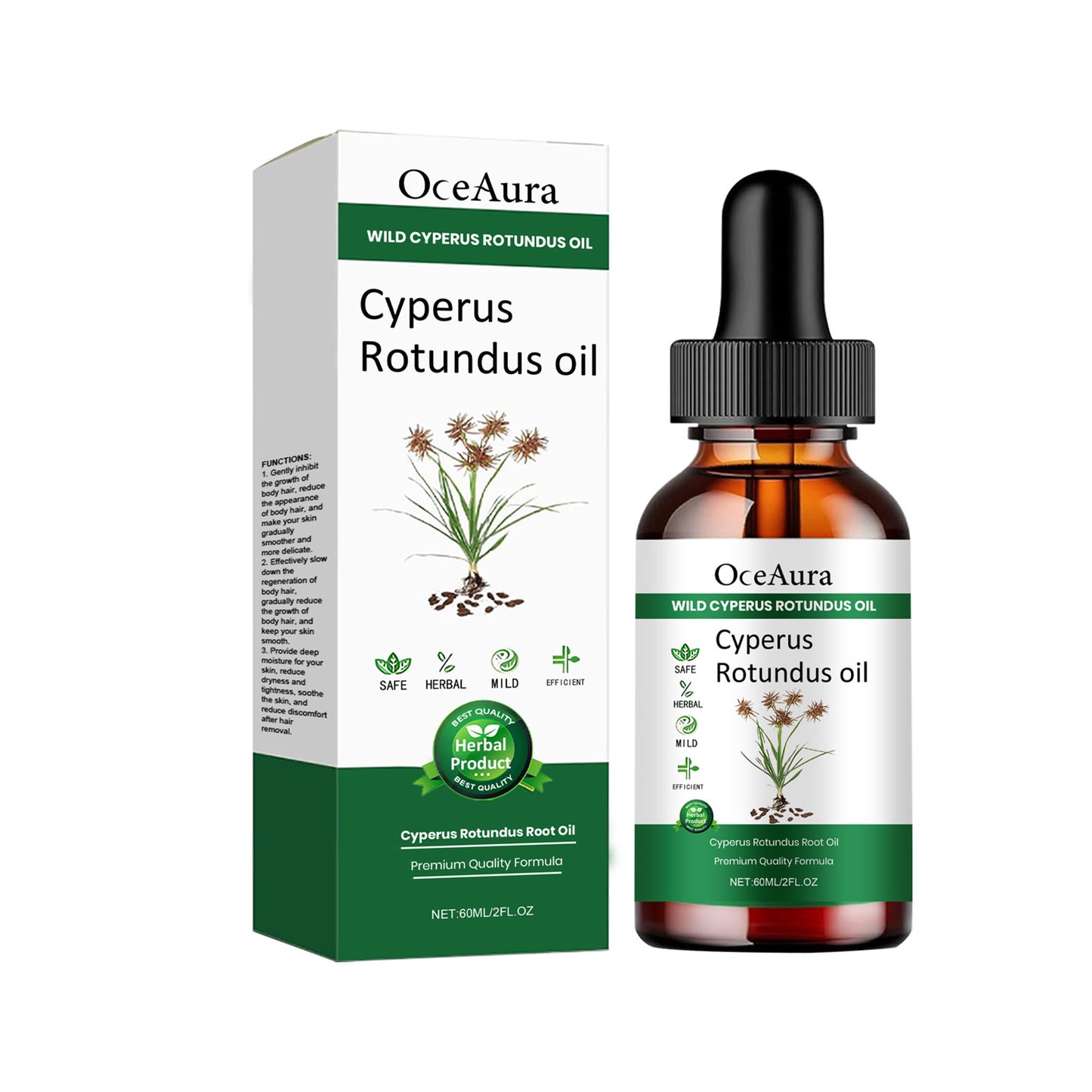 Body Hair Removal Treatment Oil